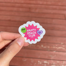 Load image into Gallery viewer, Happy Snack Club Sticker
