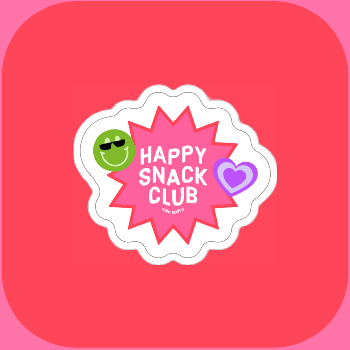 Happy Snack Club Sticker